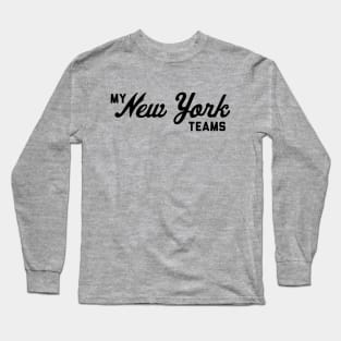 My New York Teams Long Sleeve T-Shirt